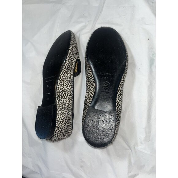 Avec Moderation Made in Italy Calf Hair Loafers Flats Spotted US Size 7.5-8 - Picture 10 of 11